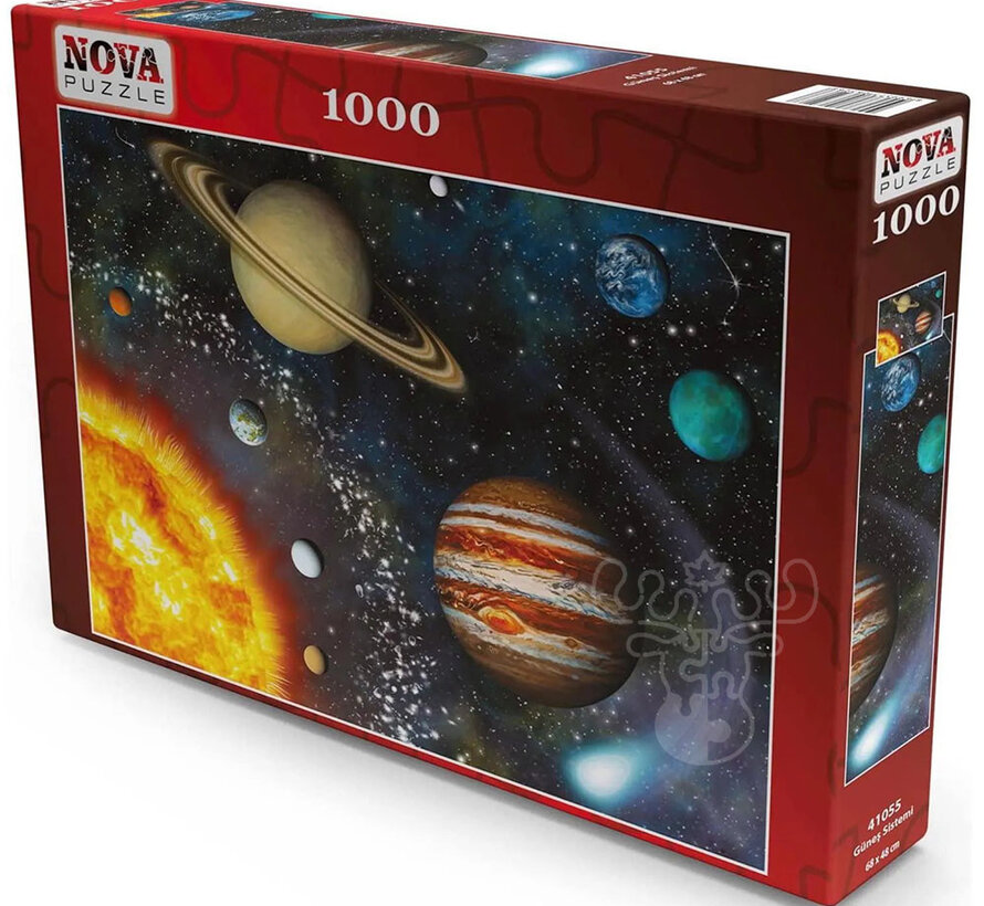 Nova Solar System Puzzle 1000pcs ONLINE ORDER ONLY