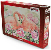 Nova Nova Two Lover Flamingo Puzzle 1000pcs
