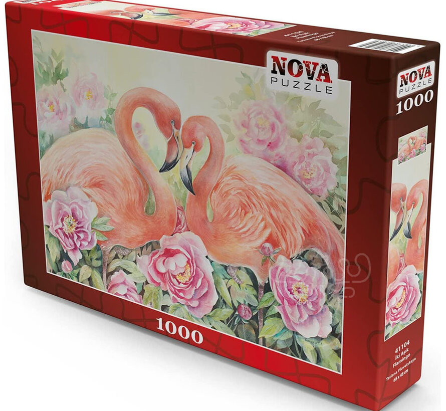 Nova Two Lover Flamingo Puzzle 1000pcs