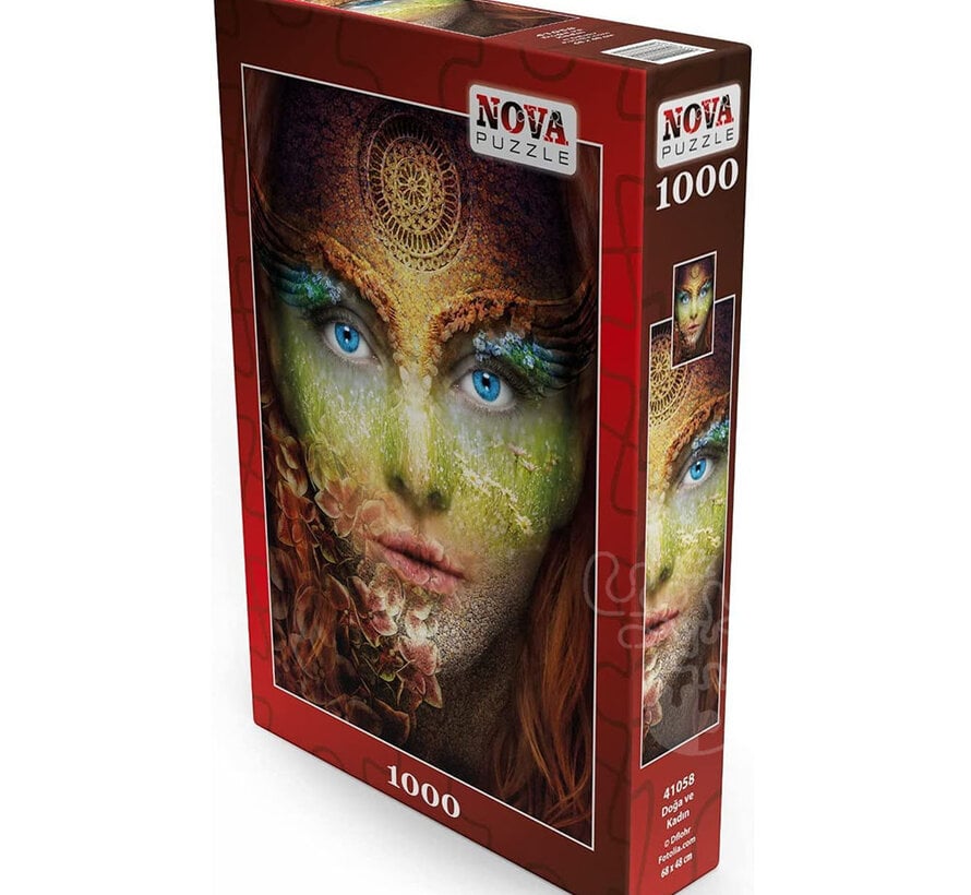 FINAL SALE Nova Woman Nature Puzzle 1000pcs ONLINE ORDER ONLY
