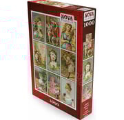 Nova Nova Vintage Collage Puzzle 1000pcs ONLINE ORDER ONLY