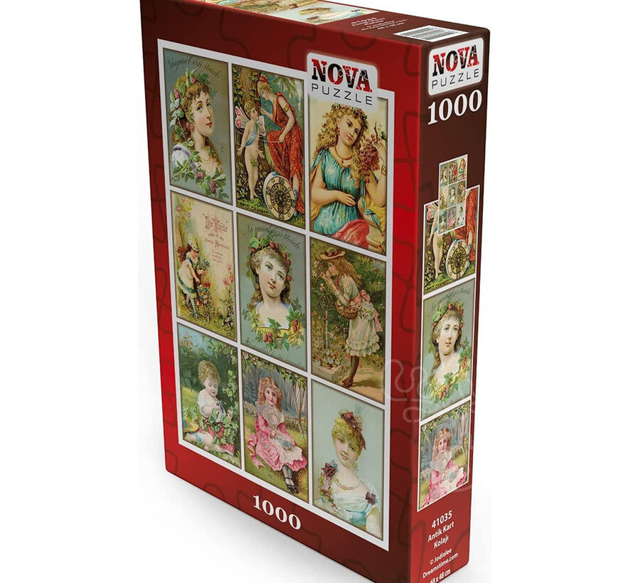 Nova Vintage Collage Puzzle 1000pcs