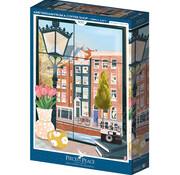 Pieces & Peace Pieces & Peace Amsterdam from a Coffee Shop Puzzle 500pcs