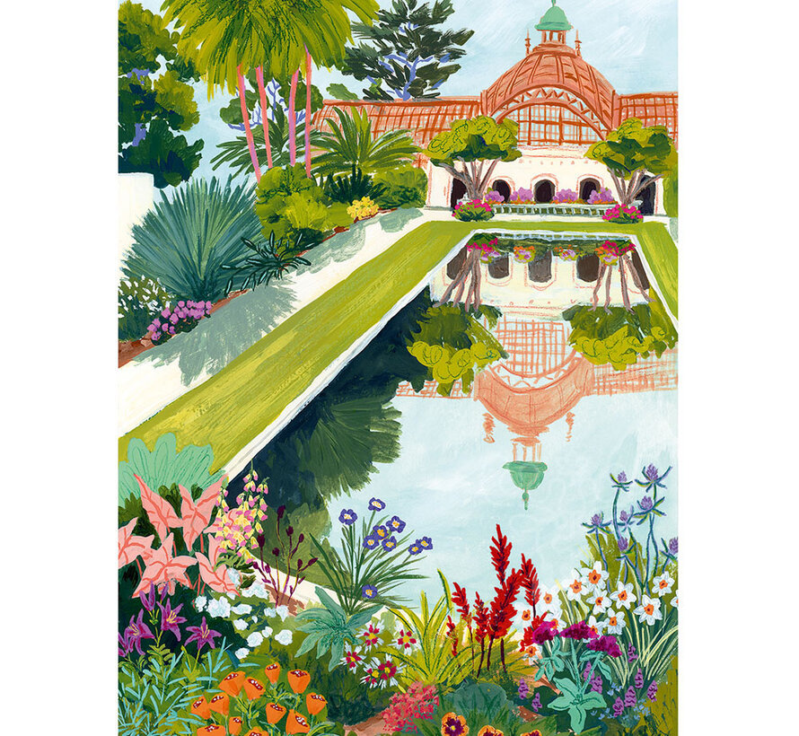 Pieces & Peace Balboa Park Puzzle 1000pcs