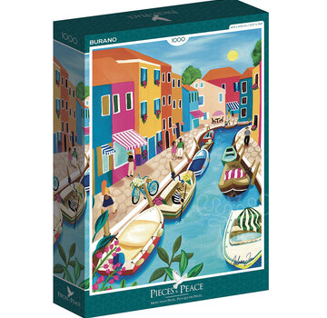 Pieces & Peace Pieces & Peace Burano Puzzle 1000pcs