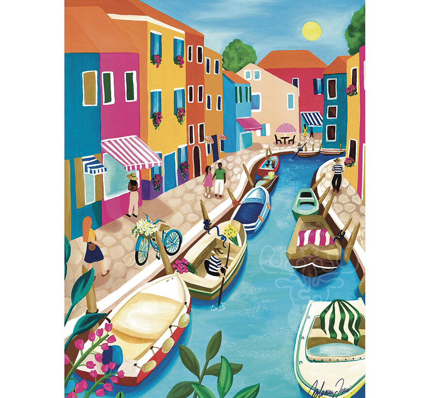 Pieces & Peace Burano Puzzle 1000pcs