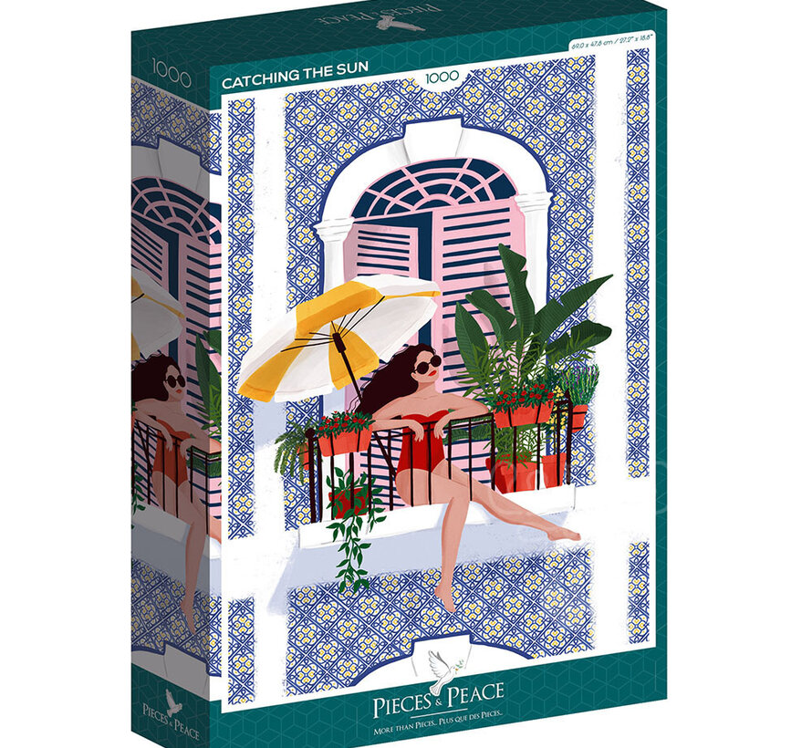 Pieces & Peace Catching the Sun Puzzle 1000pcs