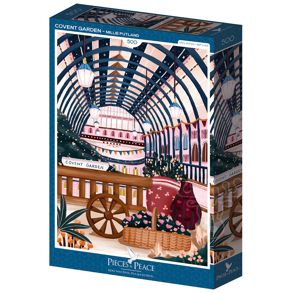 Pieces & Peace Covent Garden Puzzle 500pcs Puzzles Canada