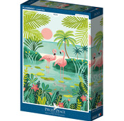 Pieces & Peace Pieces & Peace Flamingo Puzzle 500pcs