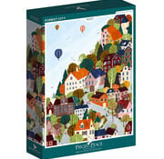 Pieces & Peace Pieces & Peace Forest City Puzzle 1000pcs