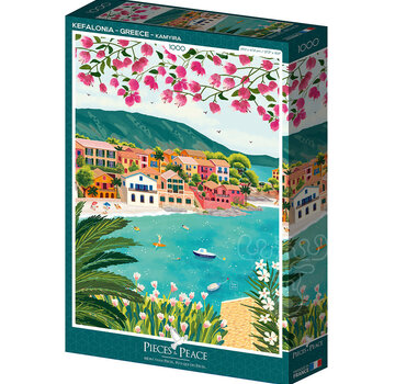 Pieces & Peace Pieces & Peace Kefalonia - Greece Puzzle 1000pcs