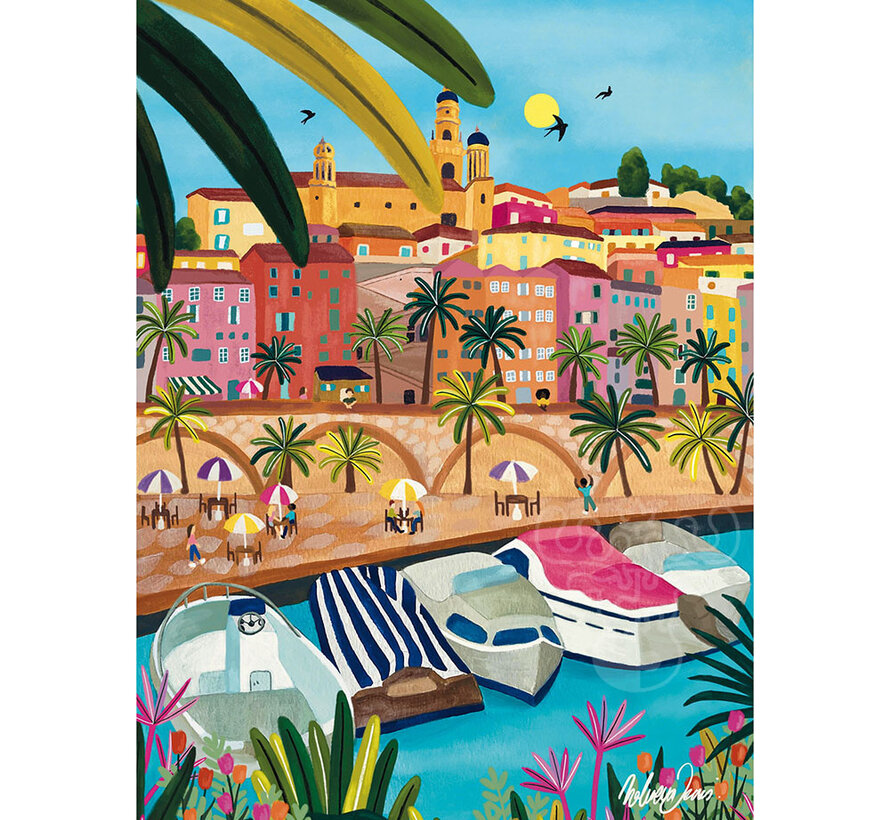 Pieces & Peace Menton Puzzle 1000pcs RETIRED