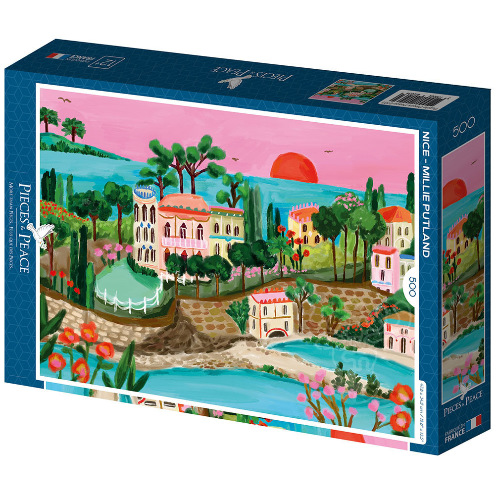 Pieces & Peace Nice Puzzle 500pcs Puzzles Canada