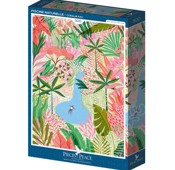 Pieces & Peace FINAL SALE Pieces & Peace Piscine Naturelle Puzzle 500pcs ORIGINAL BOX SIZE RETIRED