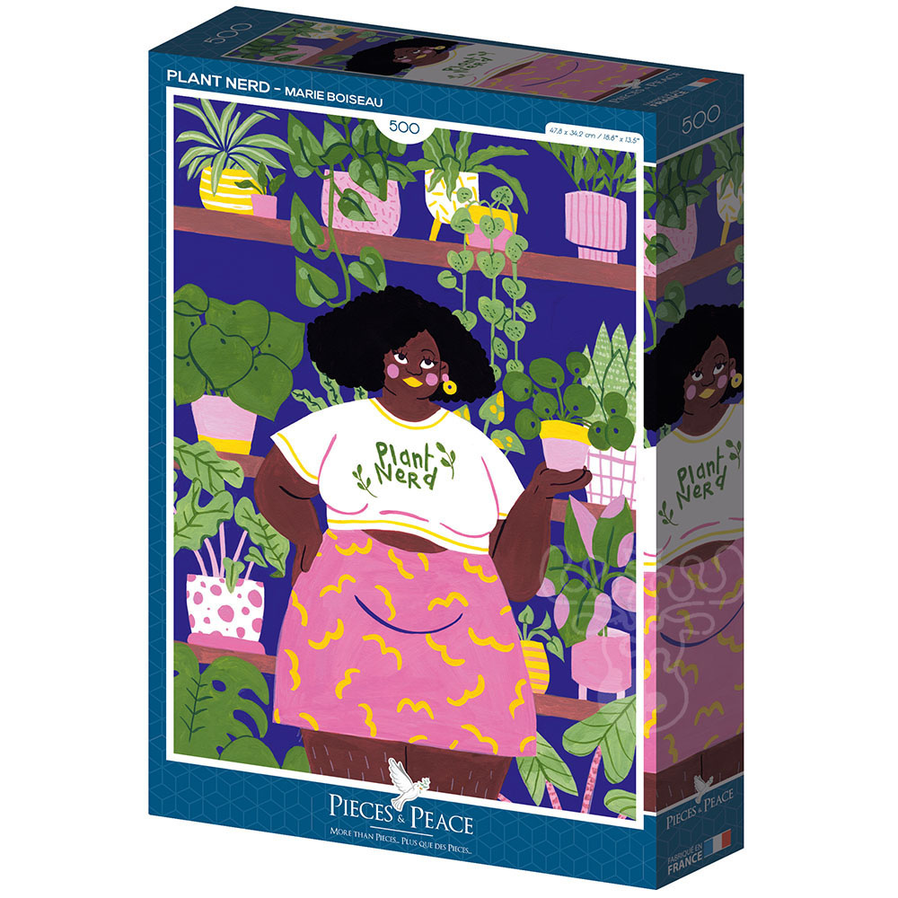 Pieces & Peace Plant Nerd Puzzle 500pcs Puzzles Canada