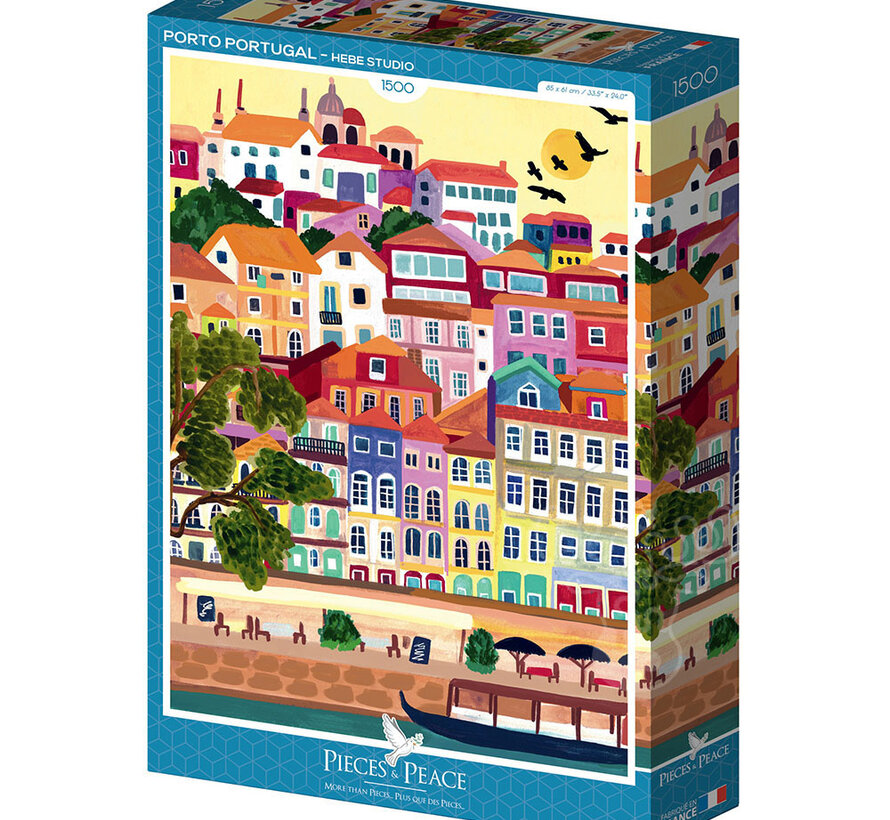 Pieces & Peace Porto - Portugal Puzzle 1500pcs