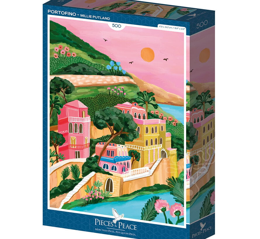 Pieces & Peace Portofino Puzzle 500pcs