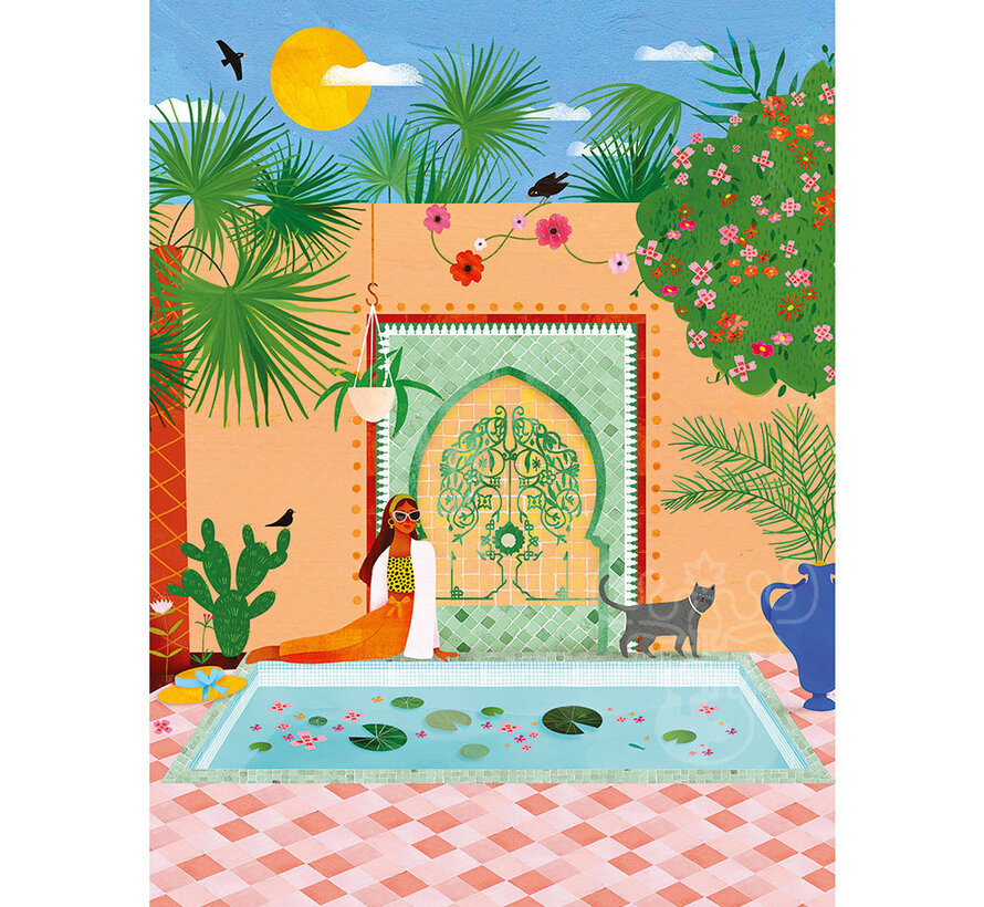 Pieces & Peace Riad Puzzle 1500pcs RETIRED