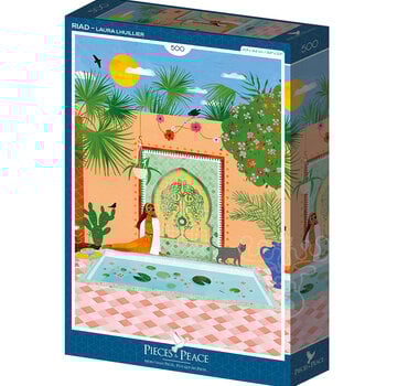 Pieces & Peace Pieces & Peace Riad Puzzle 500pcs RETIRED