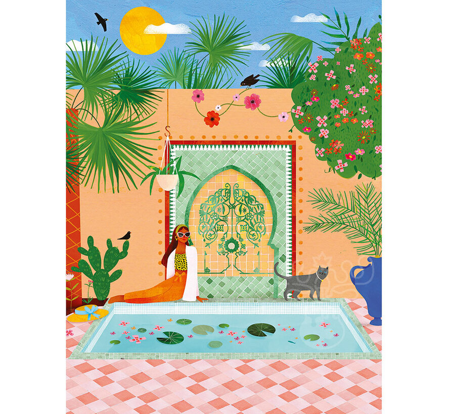 Pieces & Peace Riad Puzzle 500pcs RETIRED