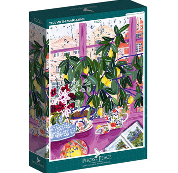 Pieces & Peace Pieces & Peace Tea with Marianne Puzzle 1000pcs
