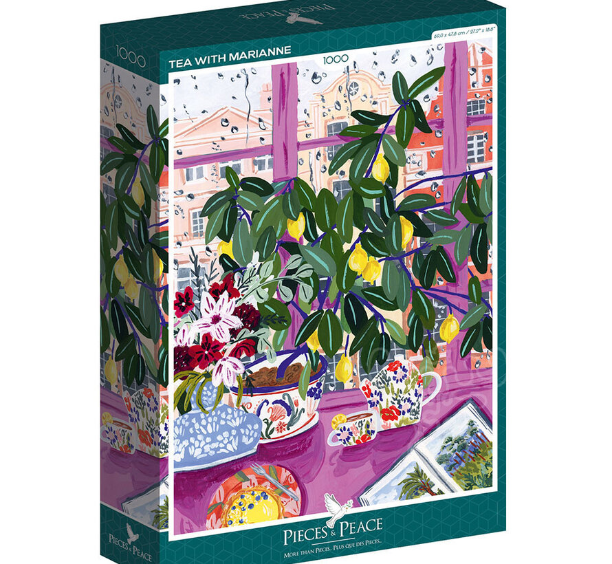 Pieces & Peace Tea with Marianne Puzzle 1000pcs