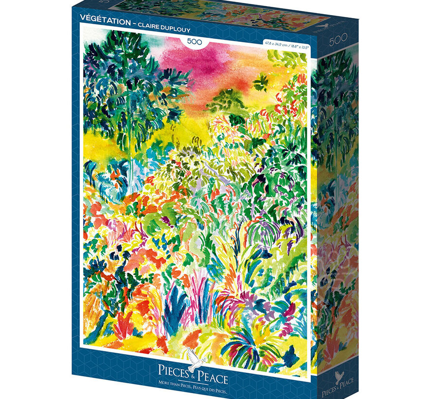 Pieces & Peace Végétation Puzzle 500pcs