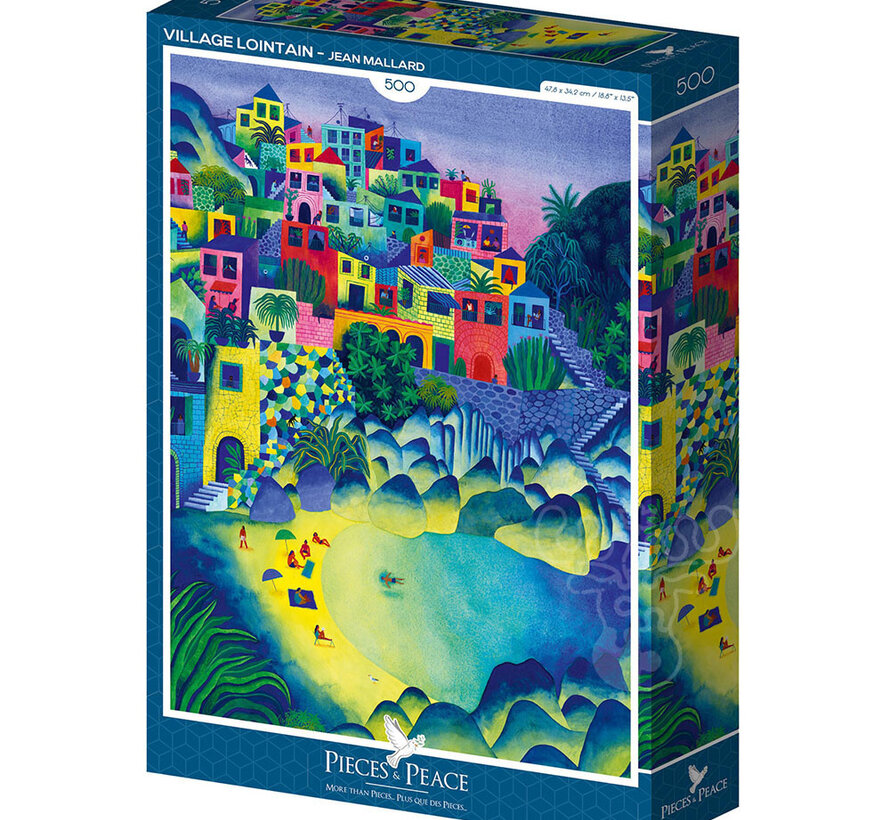 Pieces & Peace Village Lointain Puzzle 500pcs
