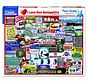 FINAL SALE White Mountain I Love New Hampshire Puzzle 1000pcs