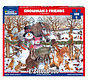 White Mountain Snowman & Friends Puzzle 300pcs