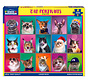 White Mountain Cat Portraits Puzzle 500pcs