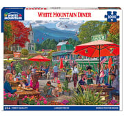 White Mountain White Mountain White Mountain Diner Puzzle 1000pcs