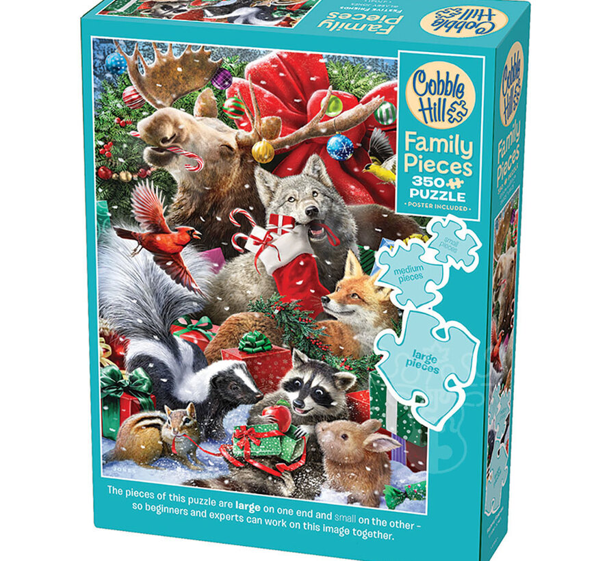 Cobble Hill Festive Friends Family Puzzle 350pcs