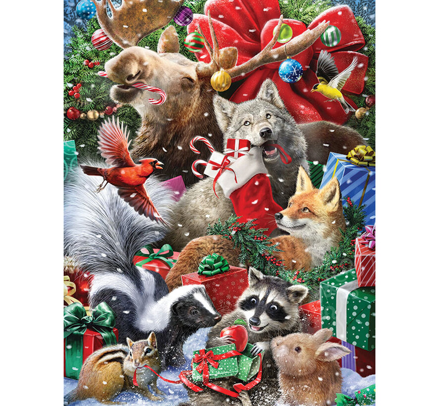 Cobble Hill Festive Friends Family Puzzle 350pcs