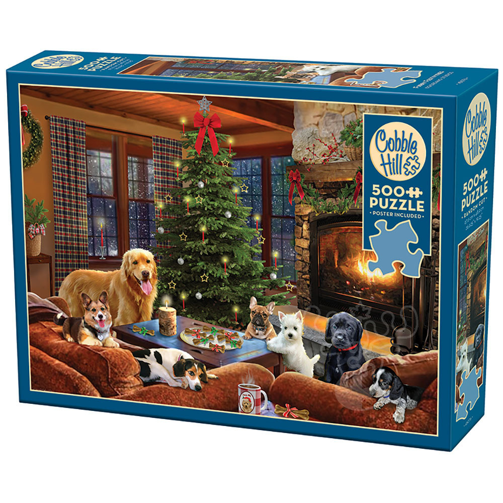 Cobble Hill Furry Festivities Puzzle 500pcs Puzzles Canada