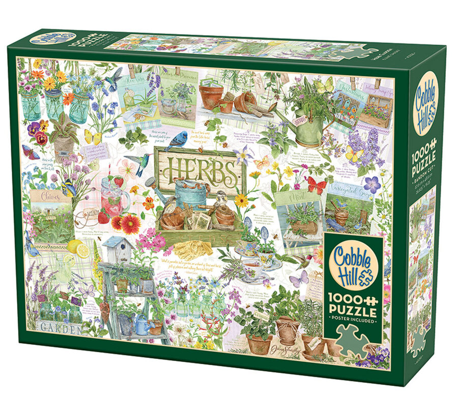 Cobble Hill Herb Garden Puzzle 1000pcs