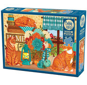 Cobble Hill Puzzles Cobble Hill Pumpkin Patch Cats Puzzle 500pcs