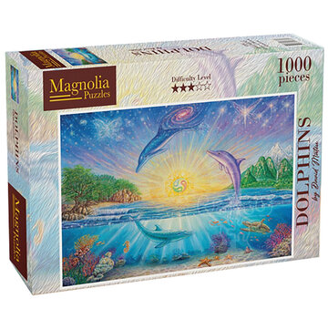 Magnolia Puzzles Magnolia Dolphins Puzzle 1000pcs