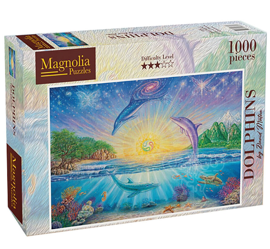 Magnolia Dolphins Puzzle 1000pcs