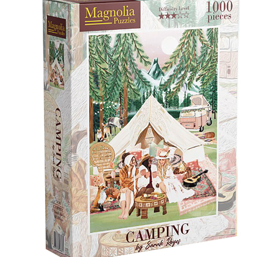 Magnolia Camping Puzzle 1000pcs