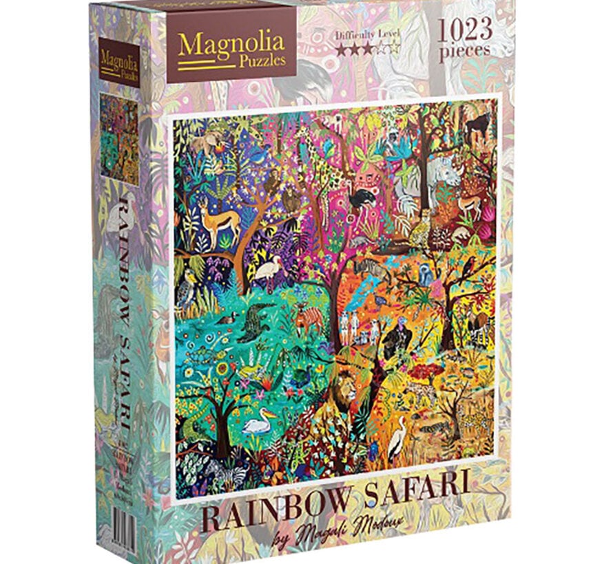 Magnolia Rainbow Safari Puzzle 1023pcs