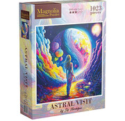 Magnolia Puzzles FINAL SALE Magnolia Astral Visit Puzzle 1023pcs