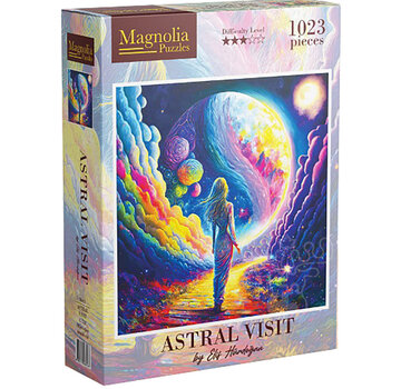 Magnolia Puzzles FINAL SALE Magnolia Astral Visit Puzzle 1023pcs