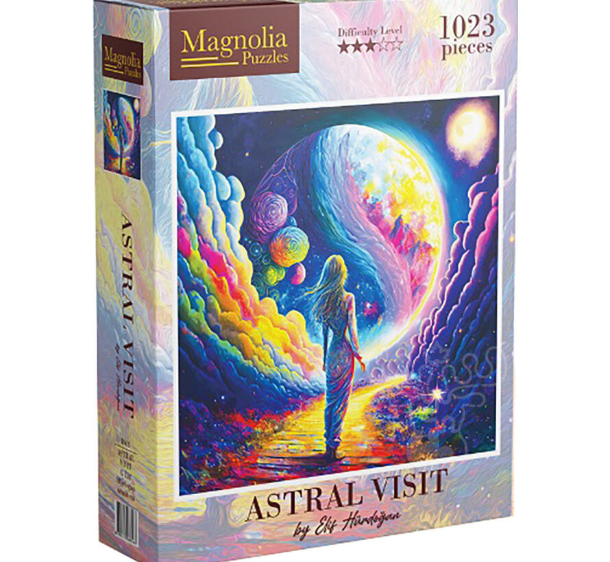FINAL SALE Magnolia Astral Visit Puzzle 1023pcs