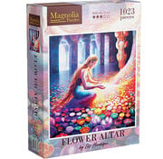 Magnolia Puzzles FINAL SALE Magnolia Flower Altar Puzzle 1023pcs