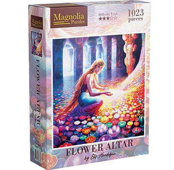 Magnolia Puzzles FINAL SALE Magnolia Flower Altar Puzzle 1023pcs