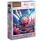 FINAL SALE Magnolia Sacred Geometry Flower Puzzle 1023pcs