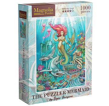 Magnolia Puzzles Magnolia The Puzzler Mermaid Puzzle 1000pcs
