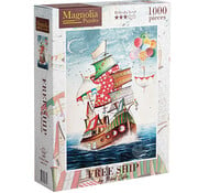 Magnolia Puzzles Magnolia Free Ship Puzzle 1000pcs