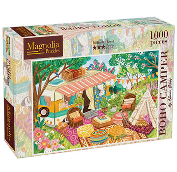Magnolia Puzzles Magnolia Boho Camper Puzzle 1000pcs